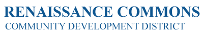 Renaissance Commons Community Development District Logo
